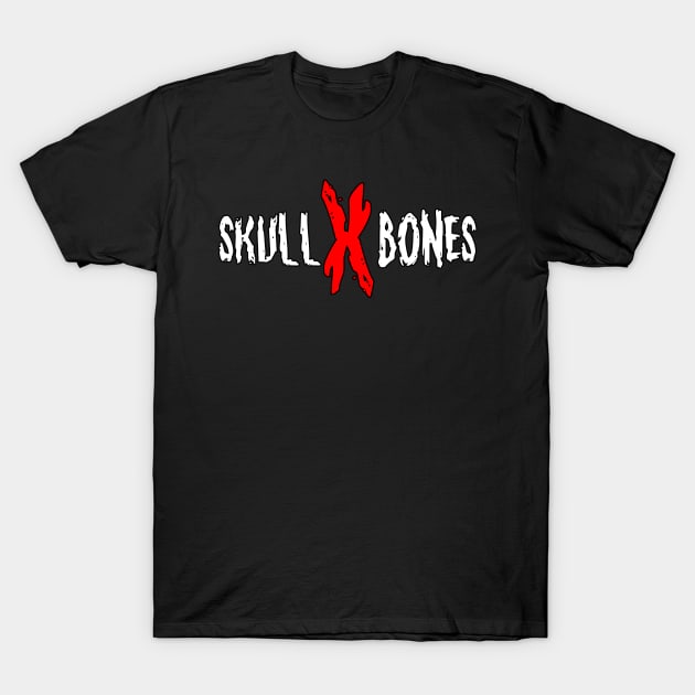 Skull X Bones Logo T-Shirt by SkullTrauma